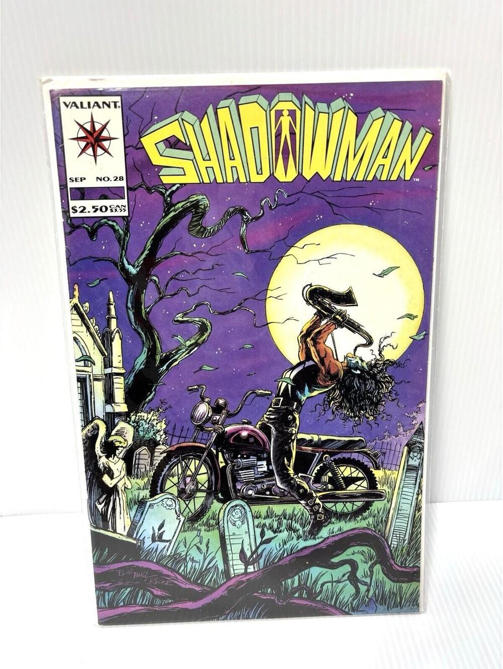 Valiant Shadowman #28 Comic Book 1994 Supernatural Action Comic Book GUC